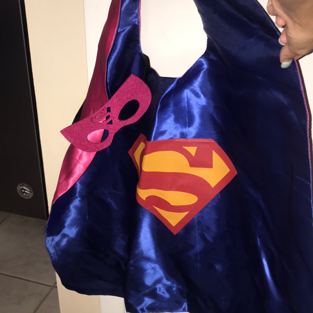 Kids Superhero Cape & Mask